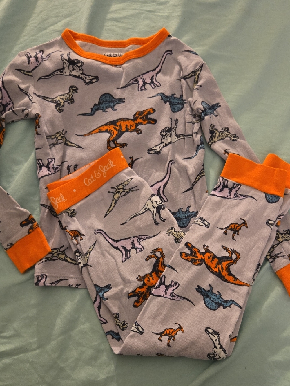 Sz 6 Boys 🦖 Dino Long Sleeved PJs Set